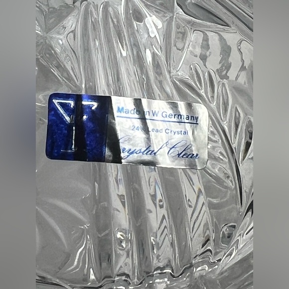 Stylesetter Margaret 24% Lead Crystal Candy Box Germany w/ Box 6.75” - Picture 3 of 10
